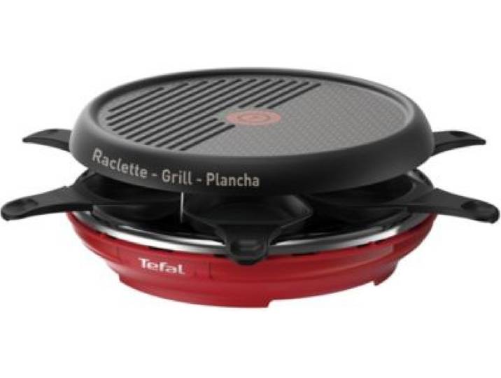 Tefal - Raclette Re12a512 Colormania Rouge