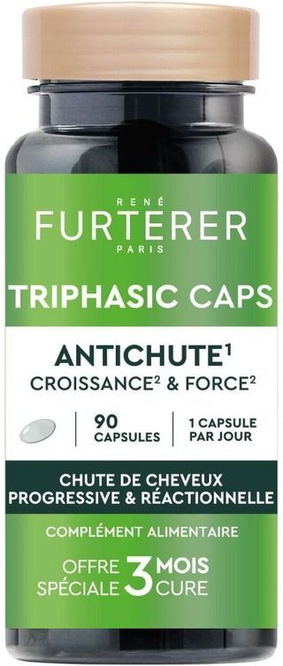 RENE FURTERER Triphasic Caps Integratore Alimentare Crescita & Forza Dei Capelli Situazione Progressiva E Occasionale 90 PZ (PREZZO SPECIALE)