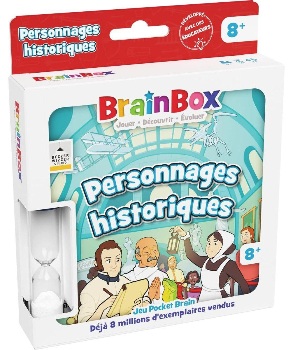 BrainBox Games BrainBox Pocket Historische Figuren Kaartspel