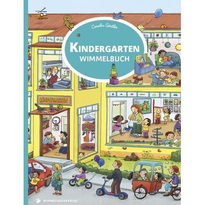 Kindergarten Wimmelbuch, Gebundene Ausgabe von , Adrian & wimmelbuchverlag