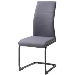 HTI-Living, Stühle, Schwingstuhl SallyP Grau (1x)
