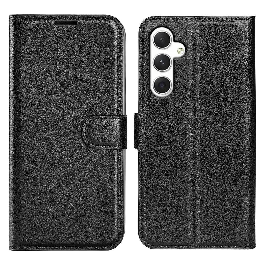 Cover-Discount Leder Etui Hülle pink (Samsung Galaxy S24) (660166471G)