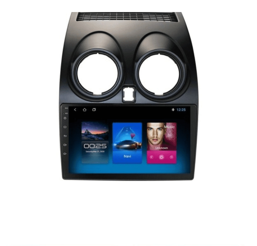 HIZPO 2-DIN Autoradio für NISSAN QASHQAI 2006-2013, Android mit GPS-Navigation, WLAN, USB, Bluetooth. Android-Radio für NISSAN QASHQAI 2006-2013. Leistung: 4 GB RAM + 64 GB ROM + 8-Kern-Prozessor + Android 12 + Apple CarPlay
