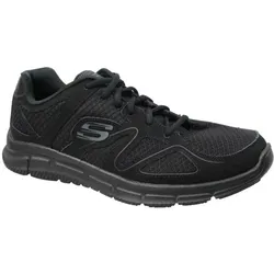 Skechers, Herren, Hallenschuhe, Satisfaction Flash Point Trainingsschuh Herren (44), Schwarz