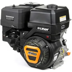 Wiltec, Rührwerk + Mörtelrührer, LIFAN KP460 25mm Benzinmotor Einzylinder 15,6PS Motor Rüttelplatte Baumaschine
