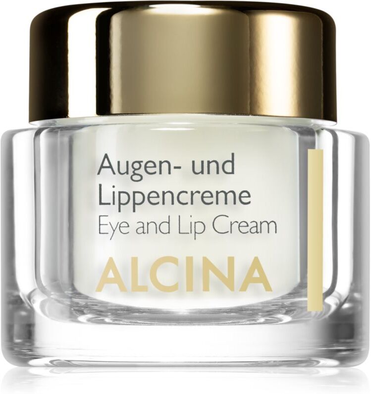 Alcina Effective Care Creme til øjne og læber med udglattende effekt 15 ml