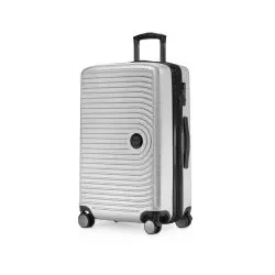 MITTE - Mittelgroßer Koffer Hartschale Weiß matt, TSA, 68 cm, 88 Liter