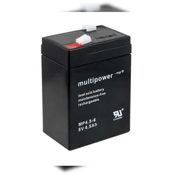 Powery Bleiakku (multipower) MP4,5-6 Ersatz für FIAMM Typ FG10451