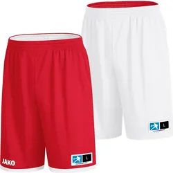 JAKO Change 2.0 Basketball Wendeshorts rot/weiß XS