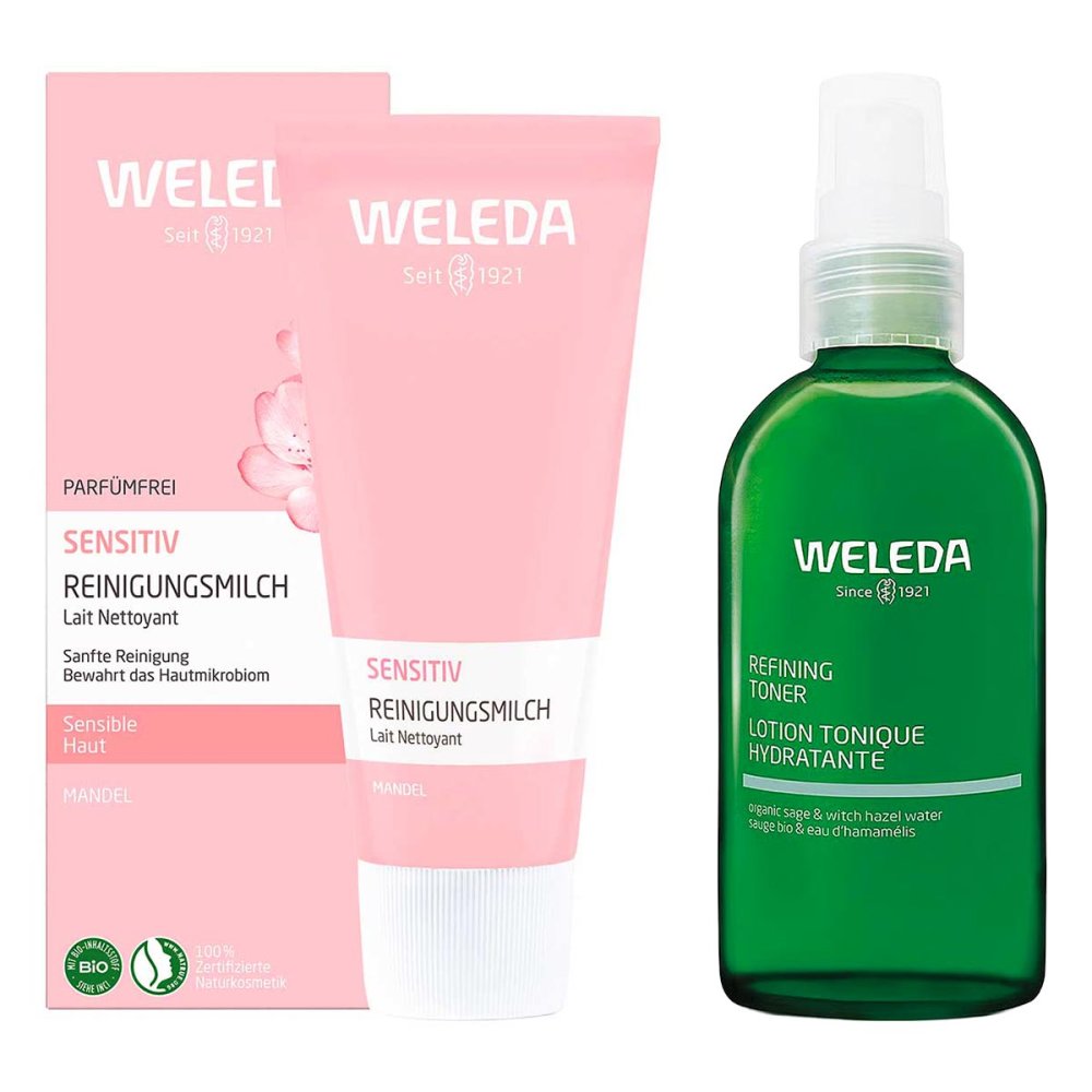 Sensitiv Reinigungsmilch Mandel & Refining Hydra Toner 08108641