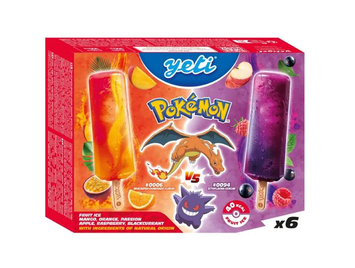 YETI Pokémon Battles 8 x 50 g