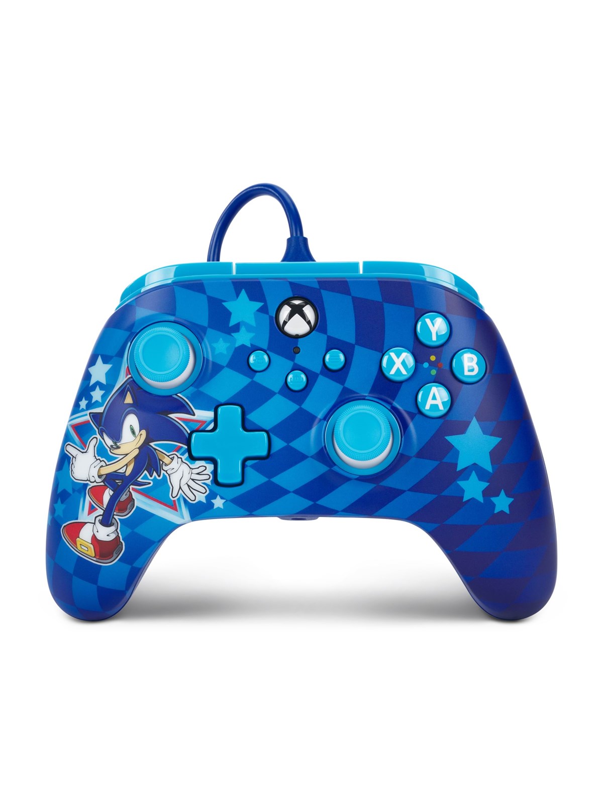 PowerA Kabelgebundener Controller Advantage für Xbox Series X|S - Sonic Style - Wired Controller - Microsoft Xbox One