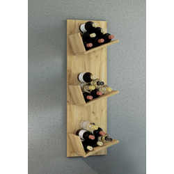 Weinregal Vinosi Honig Eiche ca. 33x105x26 cm