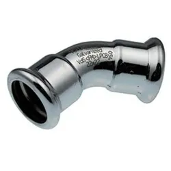 Logafix C-Stahl Bogen 45° i/i 28 M-Kontur