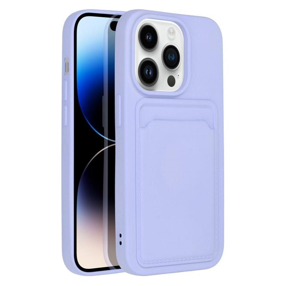 4Kom Rückwand Abdeckung OEM Fall CARD für IPHONE 14 Pro violett (Apple iPhone 14 Pro) (RF-CARD-IP14PR-VI)