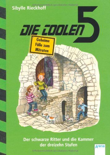Sibylle Rieckhoff - Die coolen 5. Der schwarze Ritter und die Kammer der 13 Stufen: Geheime Fälle zum Mitraten - Preis vom 10.10.2026 11:48:34 h