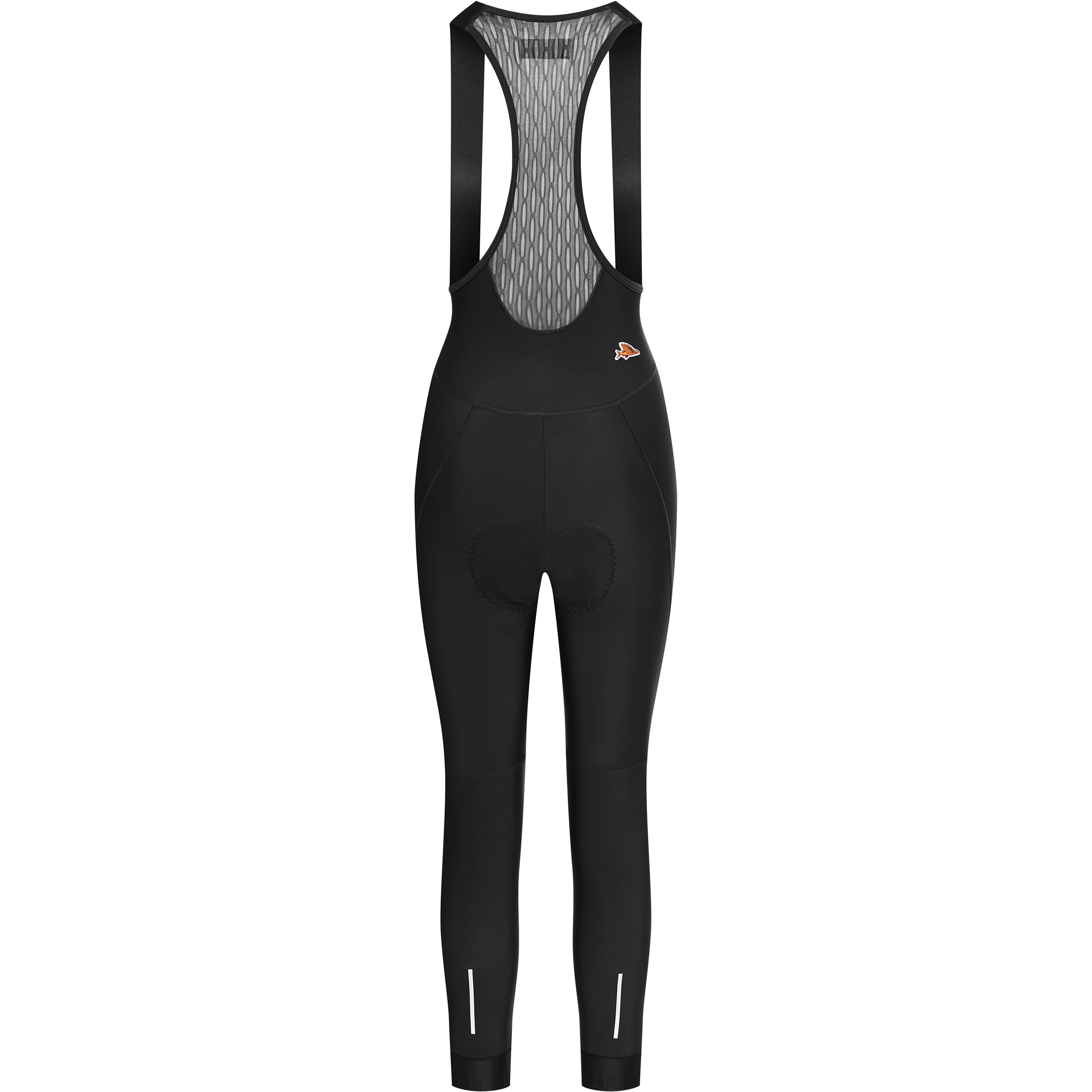 Café Du Cycliste Marie Bib lang Damen Fahrradhose schwarz Größe XS Rennrad | Gravel Elastisch