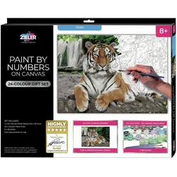 Zieler Paint By Numbers - Tiger (609299433)