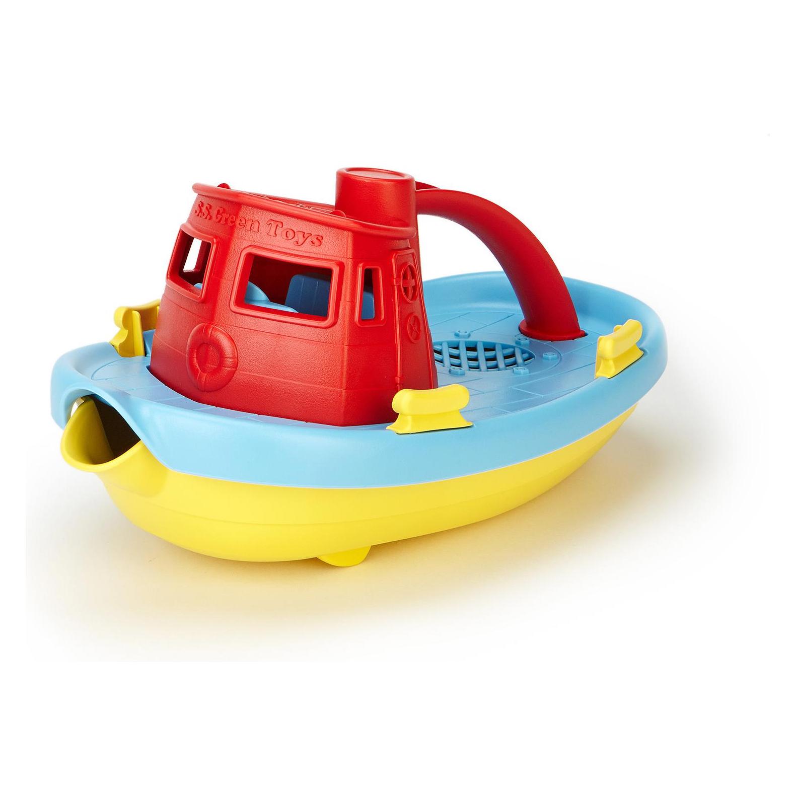 Green Toys Tugboat - Rot / Blau (TUG01R-R)