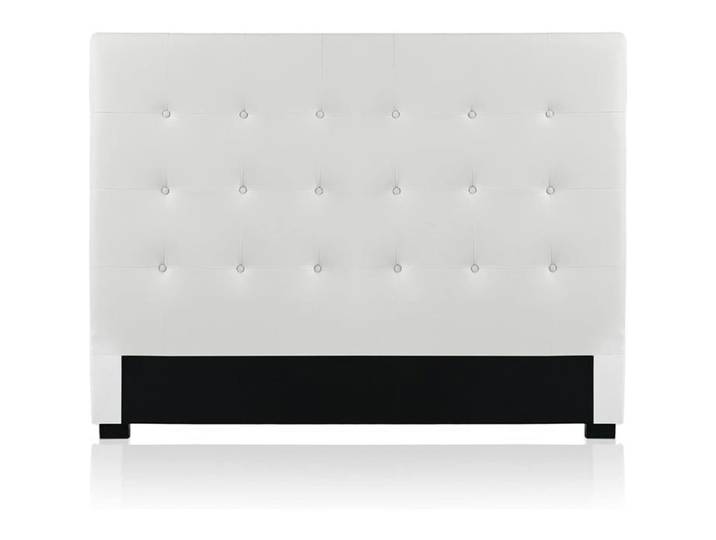 INTENSE DECO Tête de lit capitonnée Premium 160cm Blanc pour chambre à coucher