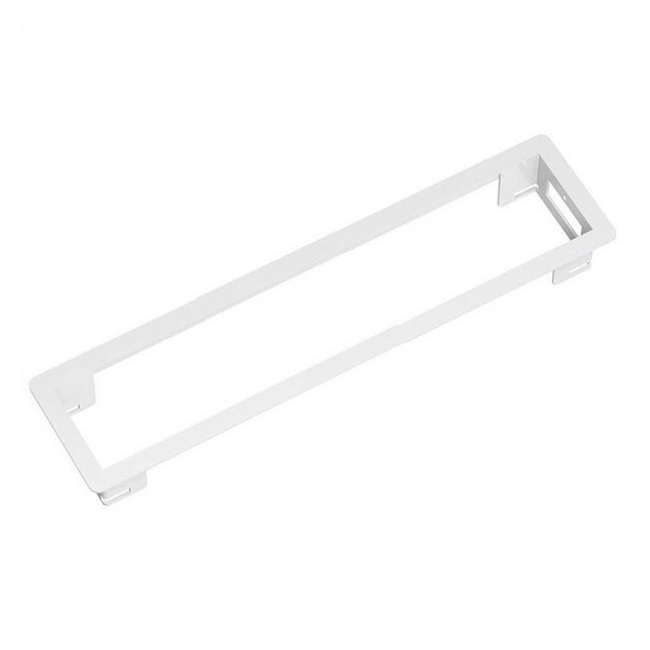 Bachmann Rahmen für Steckdosenleiste - weiss (6x) (915.003)