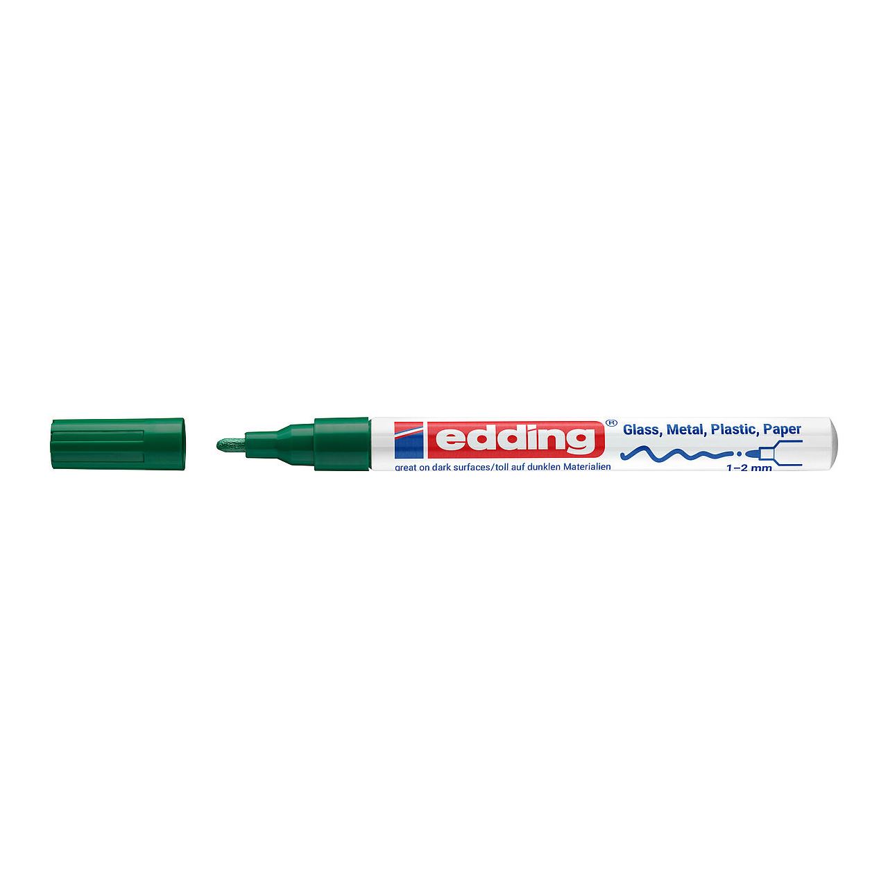edding 751 creative Lackmarker grün 1,0 - 2,0 mm, 1 St.