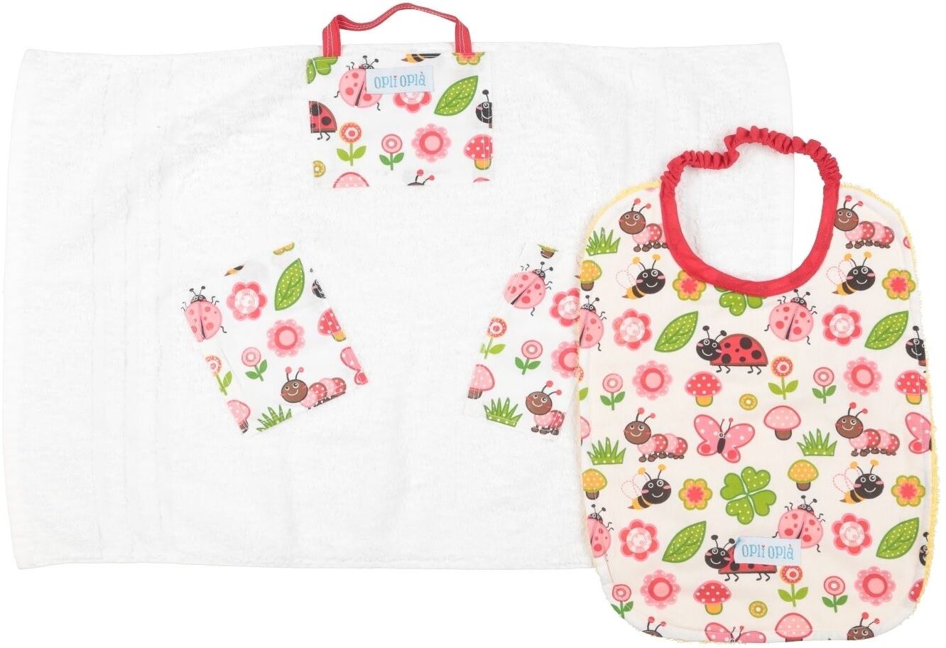 Opli Oplà Babero Unisex Blanco -- Unisex