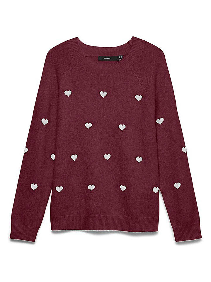 Vero Moda Pullover in Bordeaux - XL