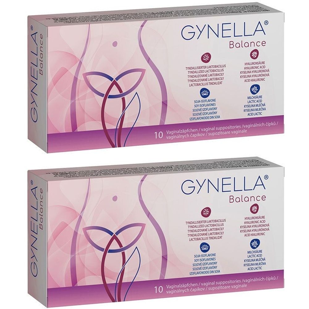 Gynella Balance Vaginalsuppositorien 2x 2x10 St