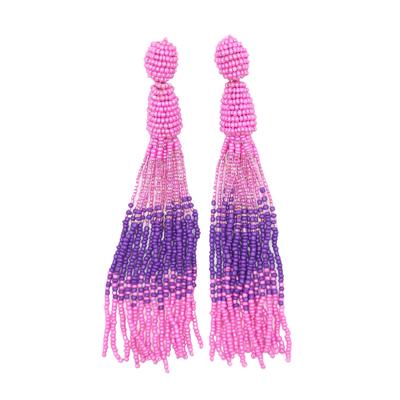 Paar Ohrclips "Alisha", Damen, Gr. Glas, pink, COLLEZIONE ALESSANDRO, Ohrringe