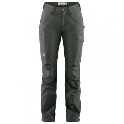 Fjällräven - Women's Kaipak Trousers Curved - Trekkinghose Gr 44 - Fixed Length grau