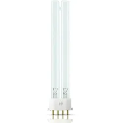 Philips TUV PL-S 9W/4P 2G7 Entkeimung UV-C Lampe – Spezial-Desinfektions Leuchtmittel für Wasser- und Luftreinigung