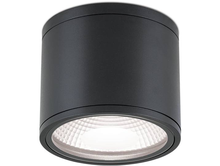Deckenlampe aussen Sputnik schwarz Siluminguss IP65 - Deckenlampe aussen