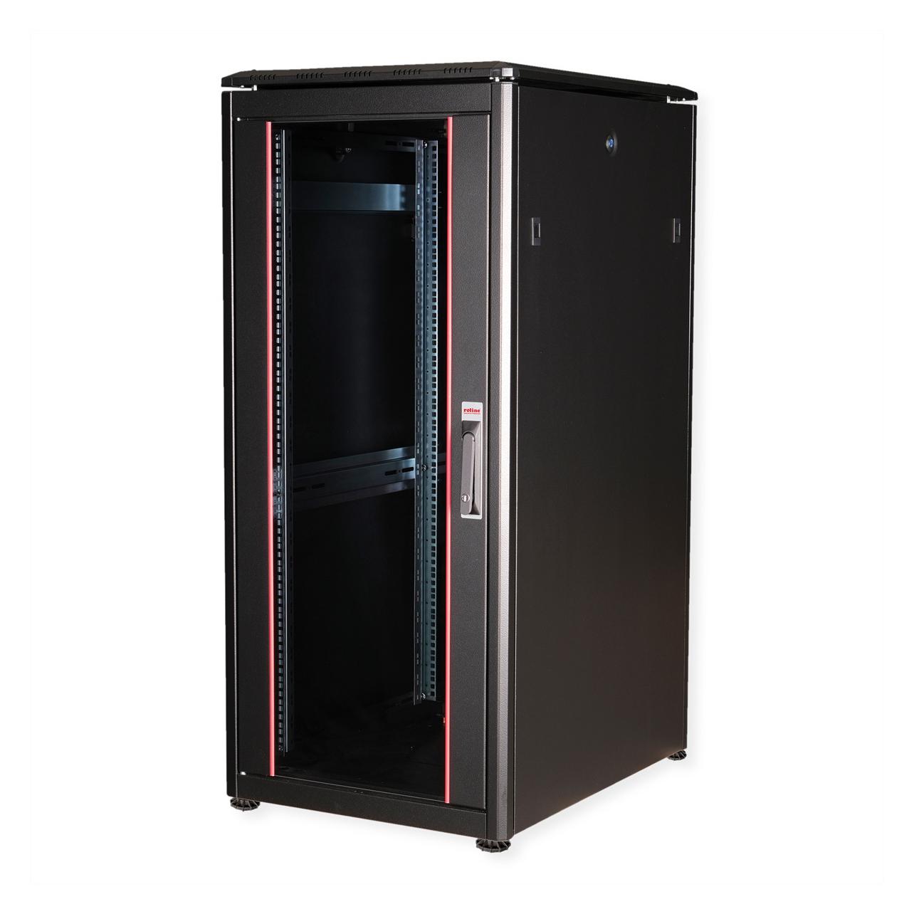 Roline 19-Zoll Netzwerkschrank Pro 26 HE (26 HE, 19 Zoll Rack) (26.21.0222)