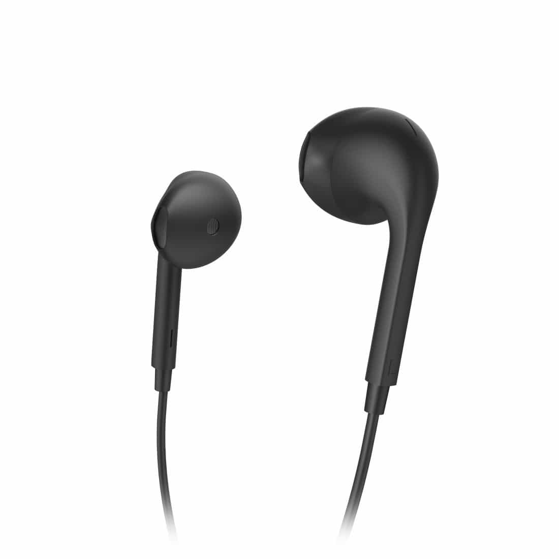 Hama In-Ear Kopfhörer kabelgebunden 184157 Glow (Schwarz) 00184157