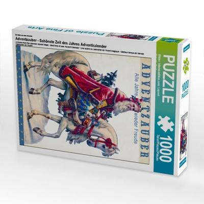 CALVENDO Puzzle Ein Motiv aus dem Kalender Adventzauber - Schönste Zeit des Jahres Adventkalender | 1000 Teile Lege-Größe 64x48cm Foto-Puzzle für