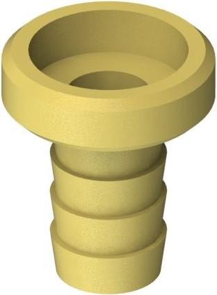 Schlösser JS Aansluitstuk 1/2 x 3/4 inch messing