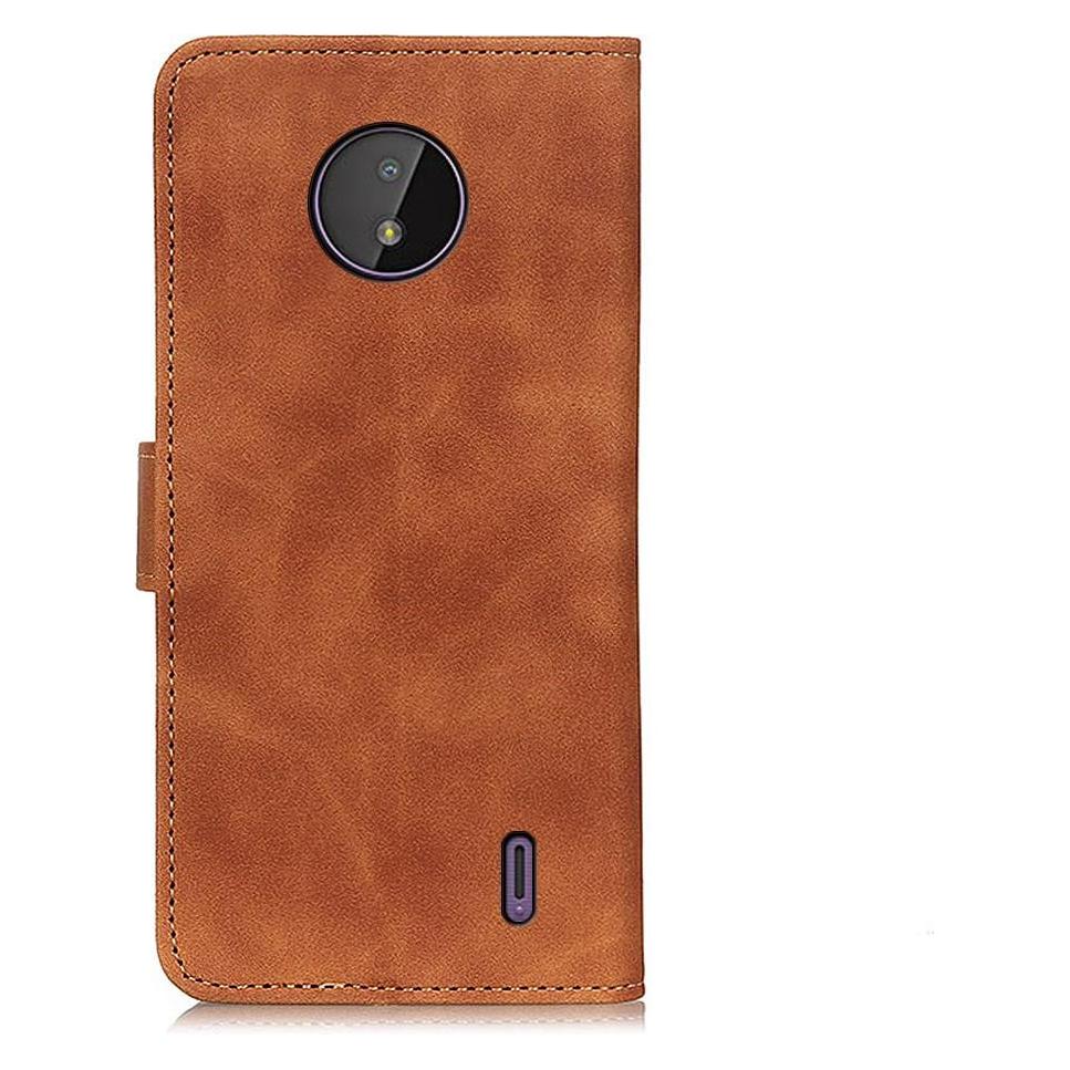 Cover-Discount Nokia C20 - Leder Etui Hülle braun (Nokia C20) (104702584D)