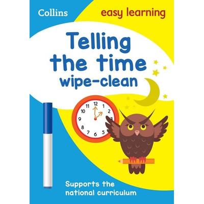 Telling the Time Wipe Clean Activity Book, Taschenbuch von Collins Easy Learning, HarperCollins, 978-0-00-827538-9