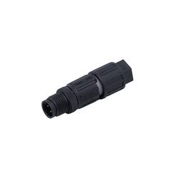 ifm Electronic E11840 Sensor-/Aktor-Steckverbinder, unkonfektioniert M12 Stecker, gerade Polzahl Sensoren: 4 1 St.