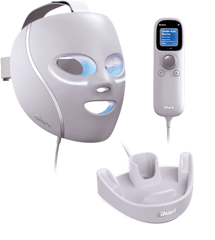 Pack Masque LED CryoGlow Shark avec rafraîchissement du contour des yeux et Stand de recharge   par SharkNinja