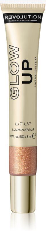 Revolution Relove Glow Up Liquid Highlighter shade Lit Up 8 ml
