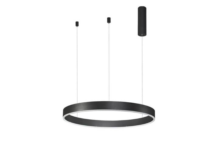 Nova Luce Pendelleuchte Motif - Schwarz , 60 , dimmbar mit Fernb