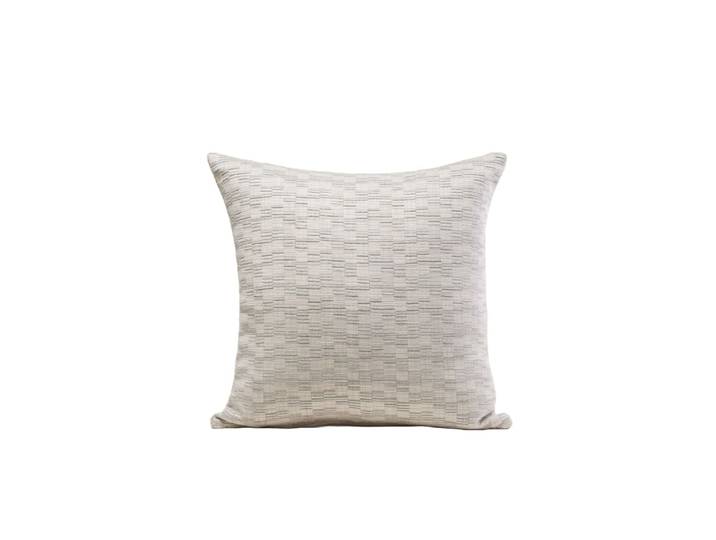 Housse de coussin en viscose naturel 50x50 cm