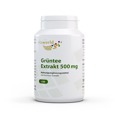 Vita World GmbH GRÜNTEE EXTRAKT 500 mg Kapseln 120 St 09719224