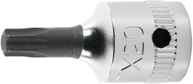 HOLEX Douille tournevis, 1/4 pouce pour TX courte TX20 (631805 TX20)