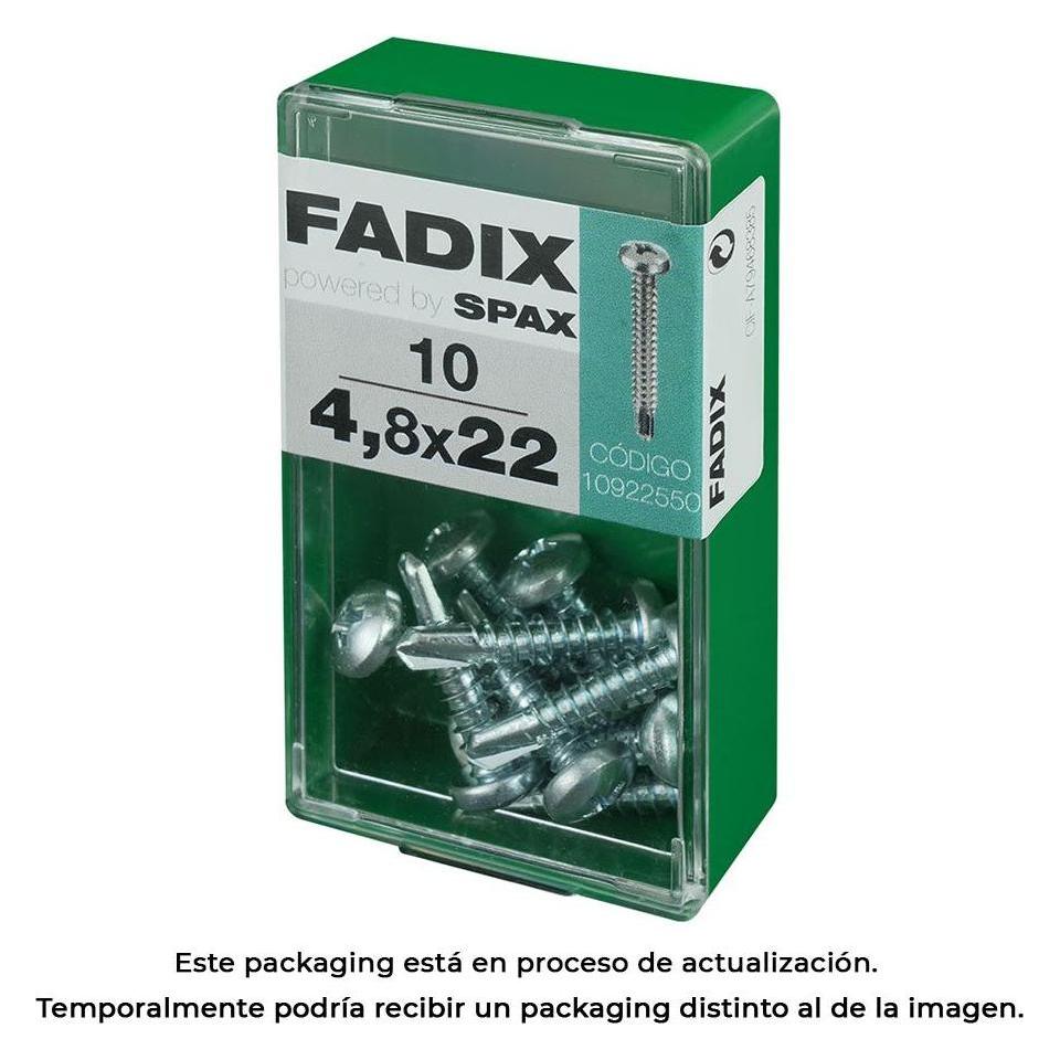 Fadix Schachtel s 10 Stück. schraubengewindeblech cr autot. 4,8x22mm (Metall) (49450769)