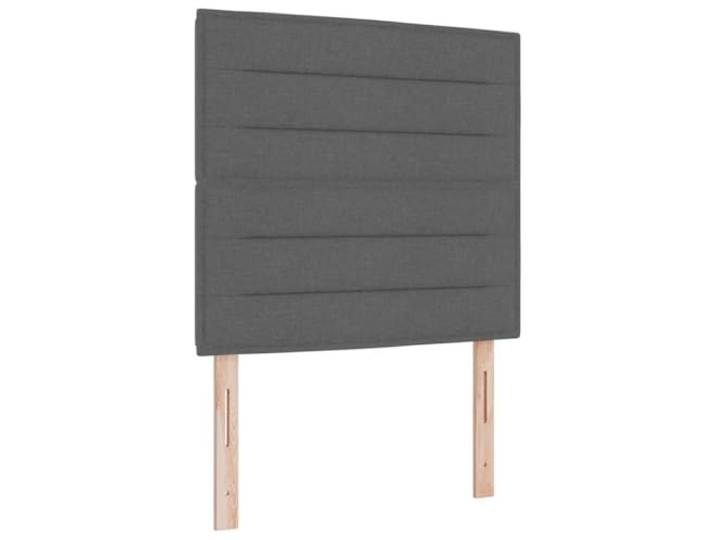 Makastle Kopfteil Dunkelgrau Stoff 100 x 128 cm Höhenverstellbar 118/128 cm