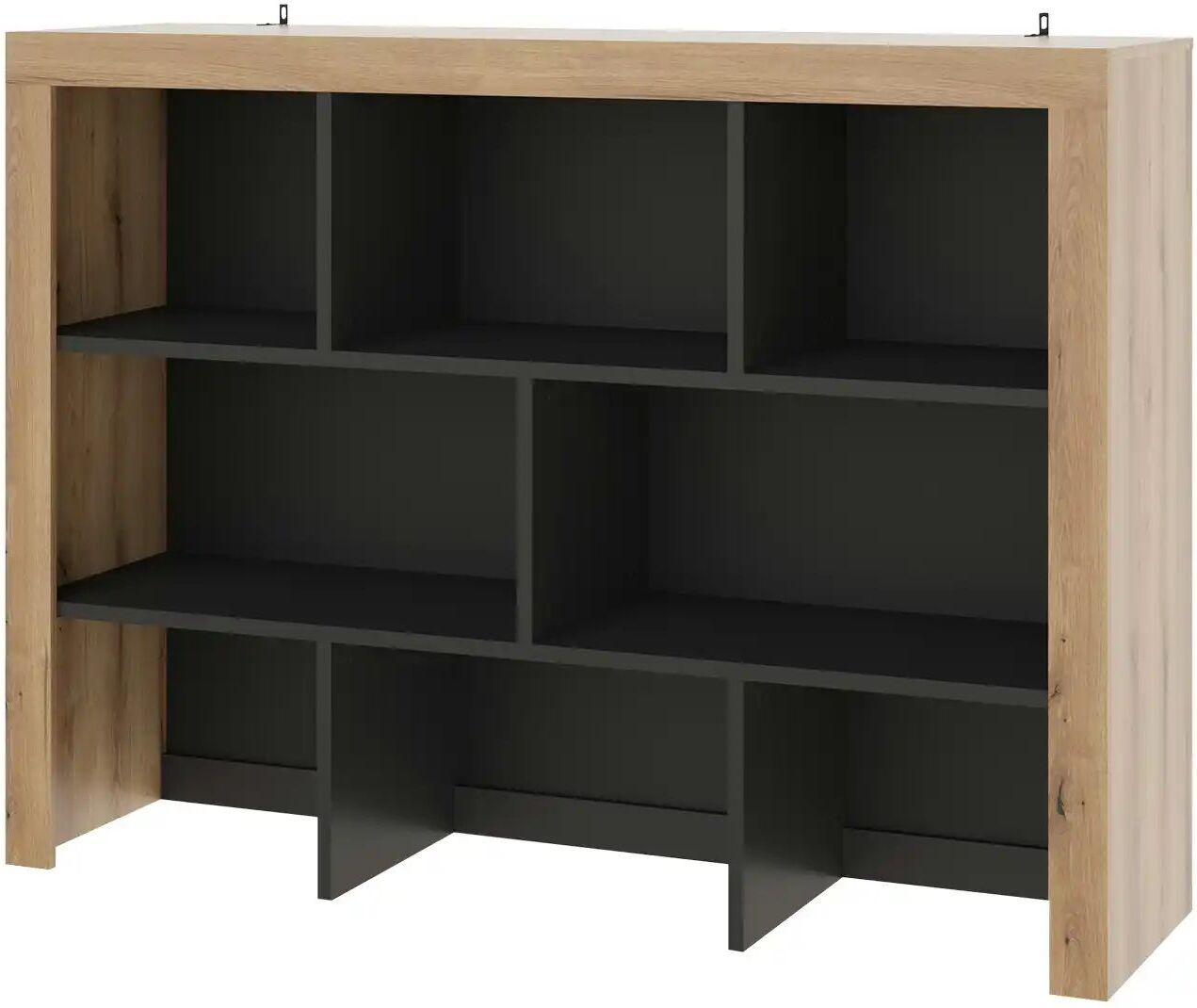Höffner Aufsatzregal klein  Savoca ¦ holzfarben ¦ Maße (cm): B: 161 H: 119 T: 45.0