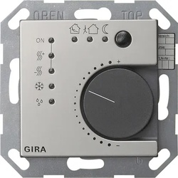 Gira 2100600 Stetigregler Tasterschnittst. 4f KNX System 55 Edelstahl